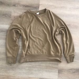 H&M olive green sweater